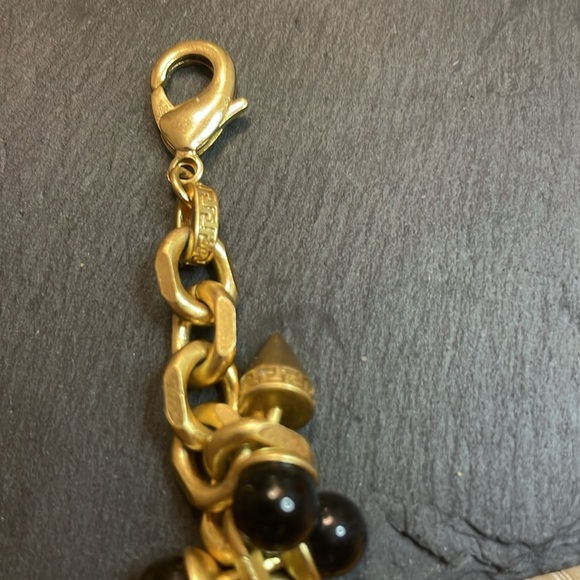 VERSACE bracelet gold tone Heavy weight - Picture 5 of 5